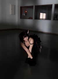 [enako] [enacat black] black silk cat girl(109)